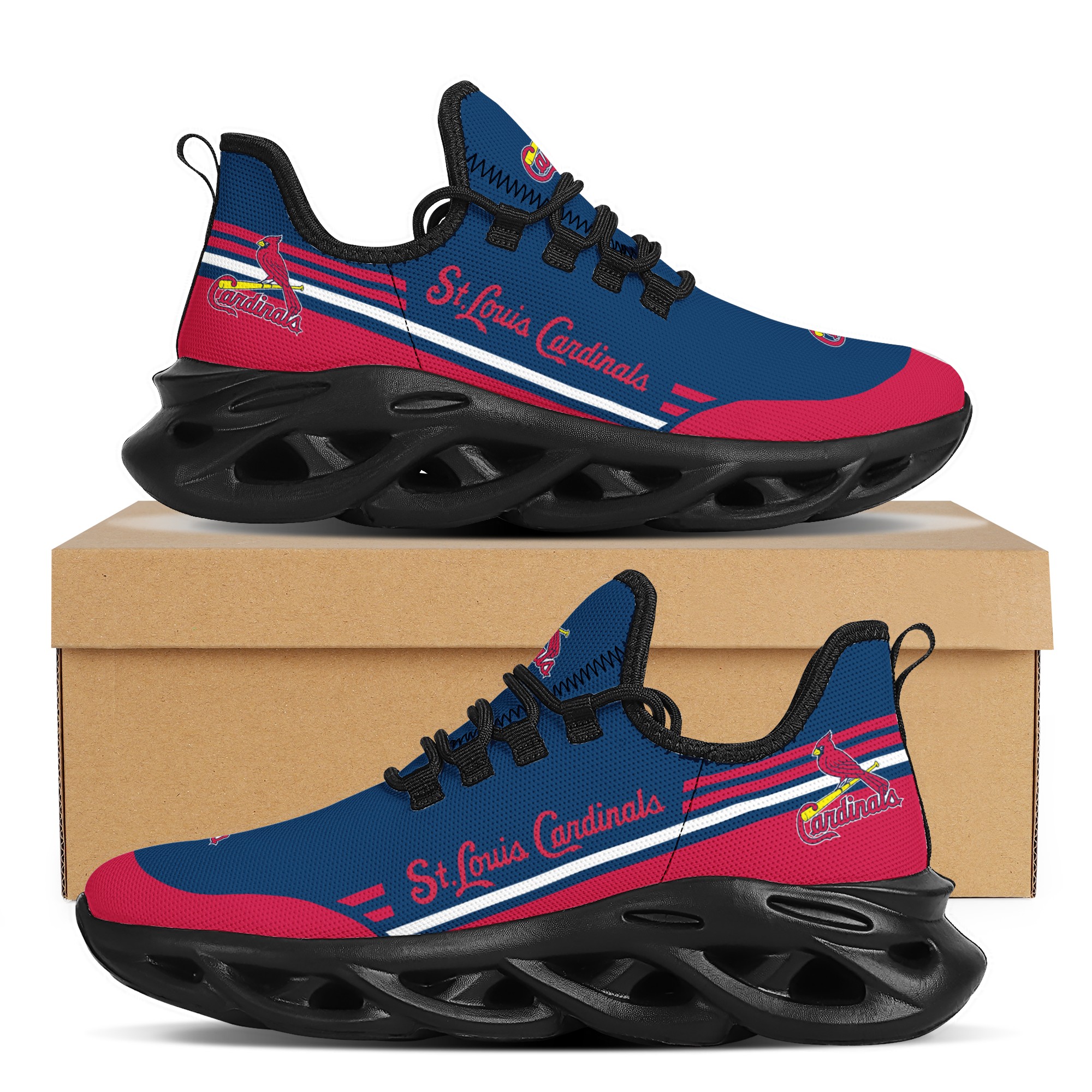 Men's St. Louis Cardinals Flex Control Sneakers 003